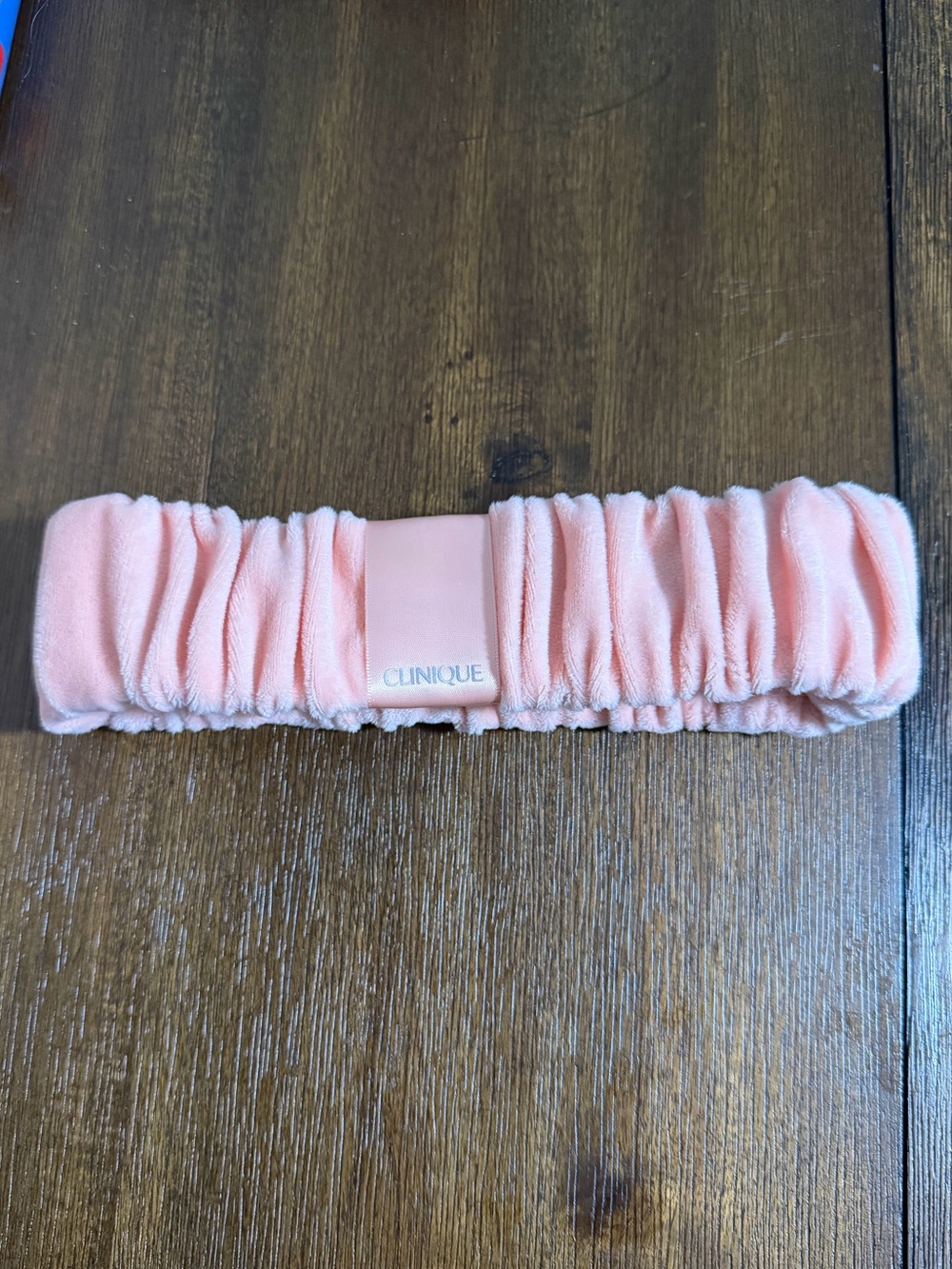 Clinique Soft Pink Spa Headband (Limited Edition)